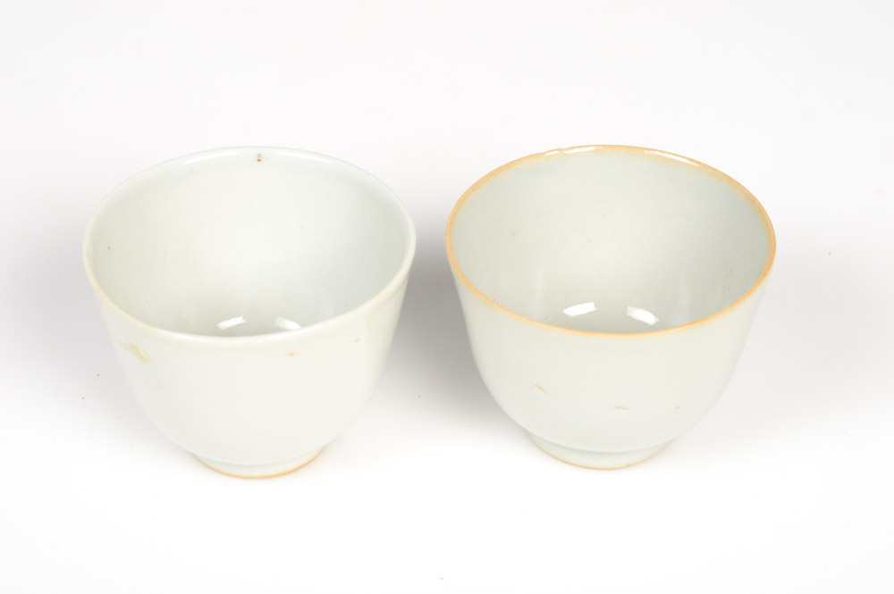 Antique Tea Service and Basket