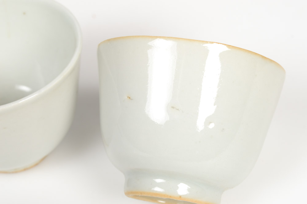 Antique Tea Service and Basket