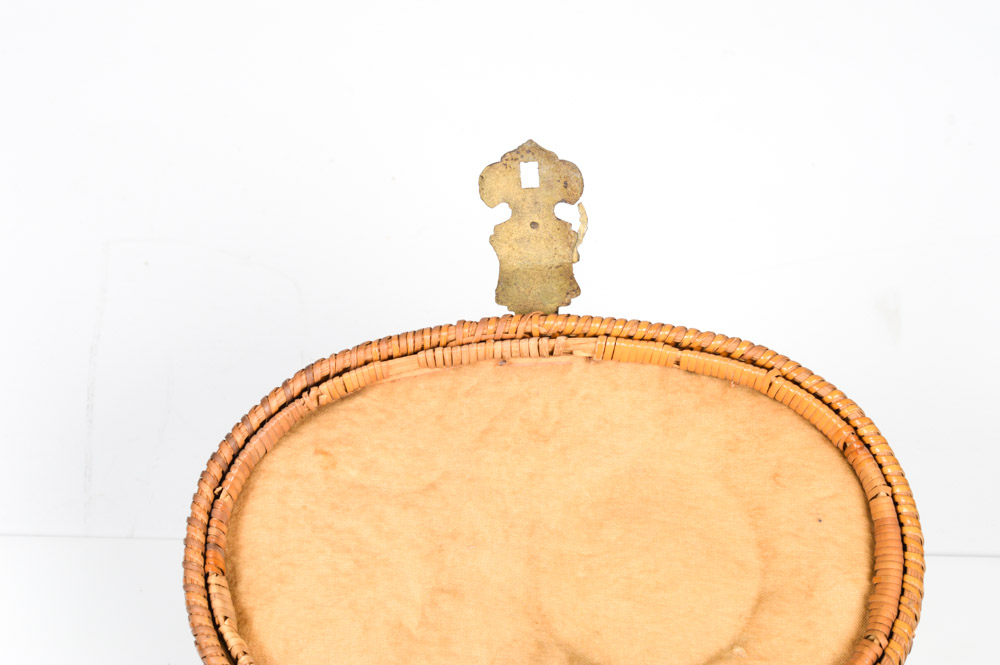 Antique Tea Service and Basket