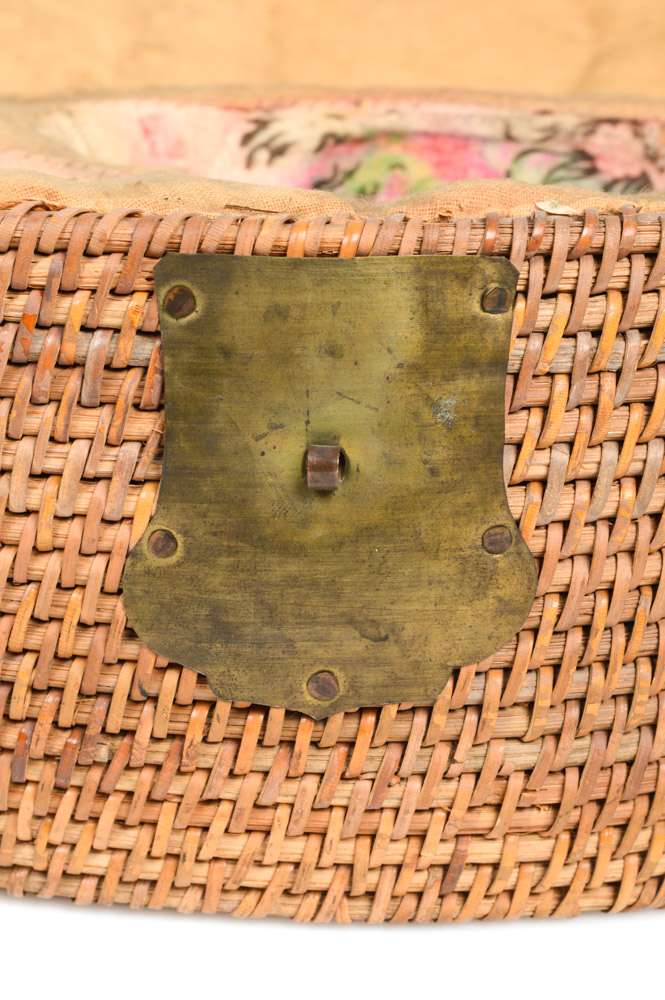 Antique Tea Service and Basket