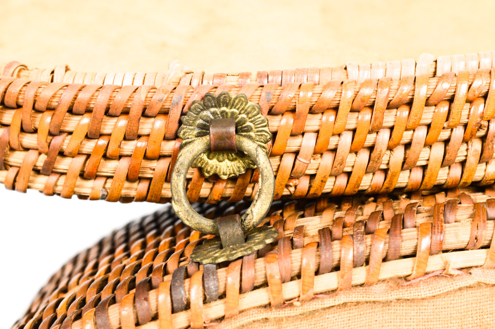 Antique Tea Service and Basket