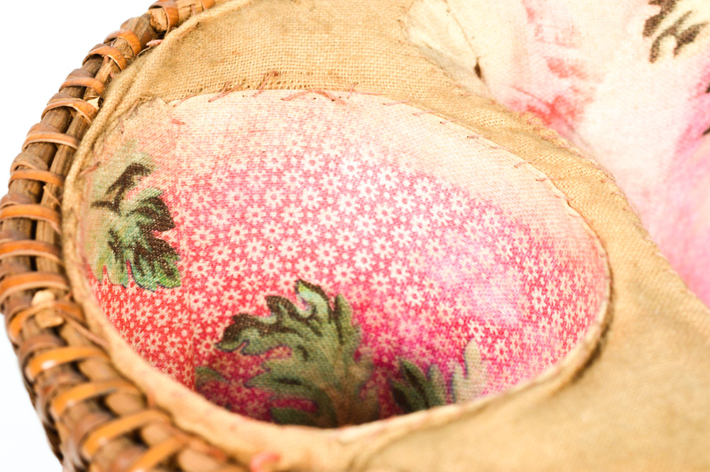 Antique Tea Service and Basket