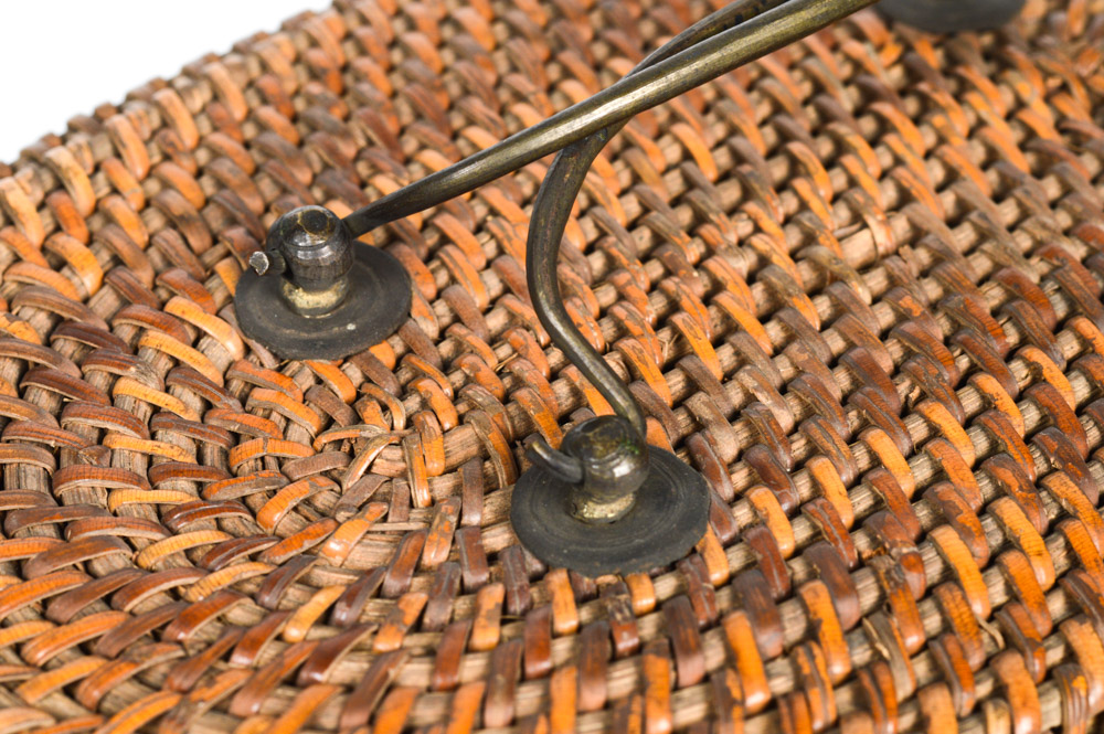 Antique Tea Service and Basket