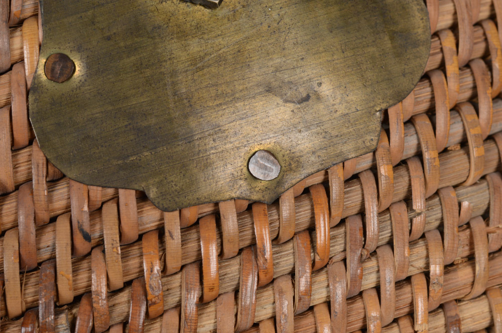 Antique Tea Service and Basket