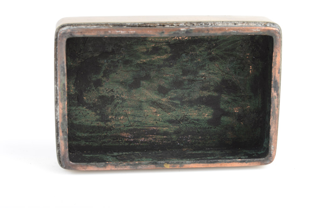 Antique East Asian Brass Paint Box
