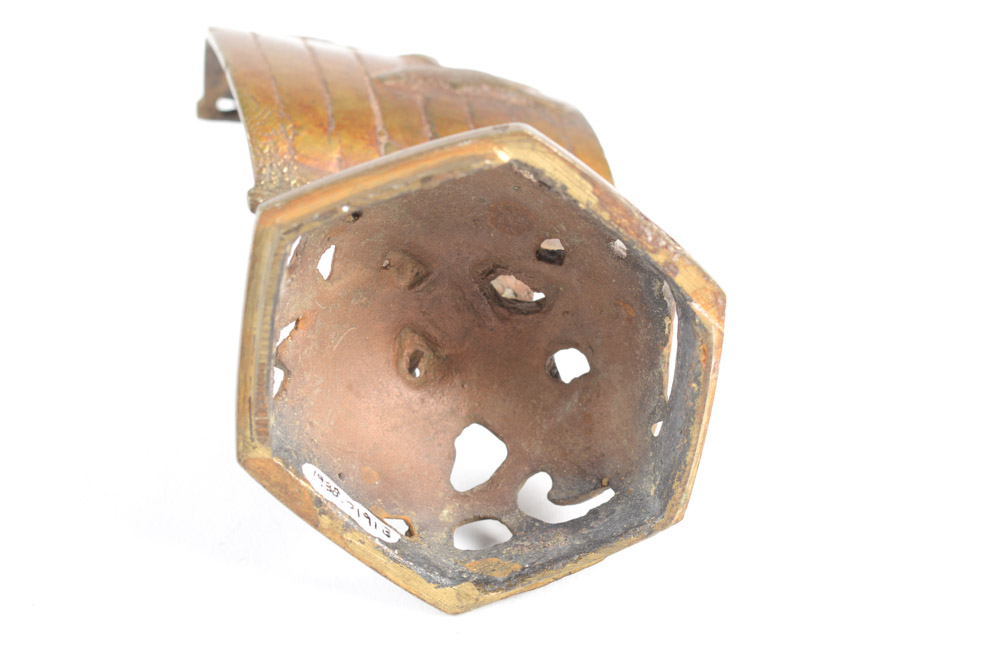 Antique Chinese Brass Dragon Incense Burner