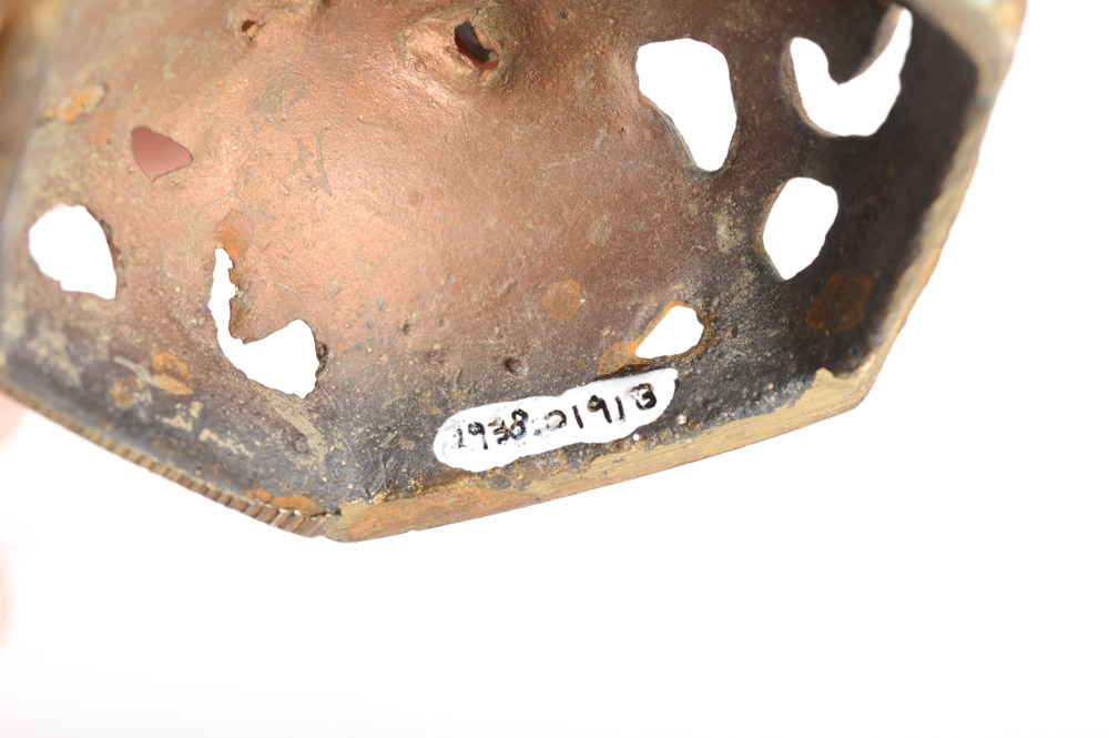 Antique Chinese Brass Dragon Incense Burner