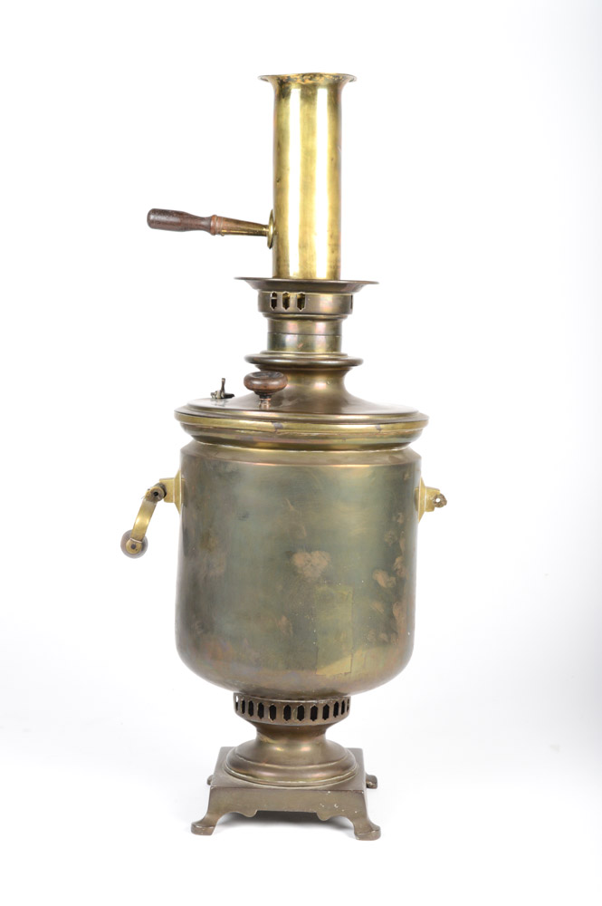 1859 Russian Brass Samovar