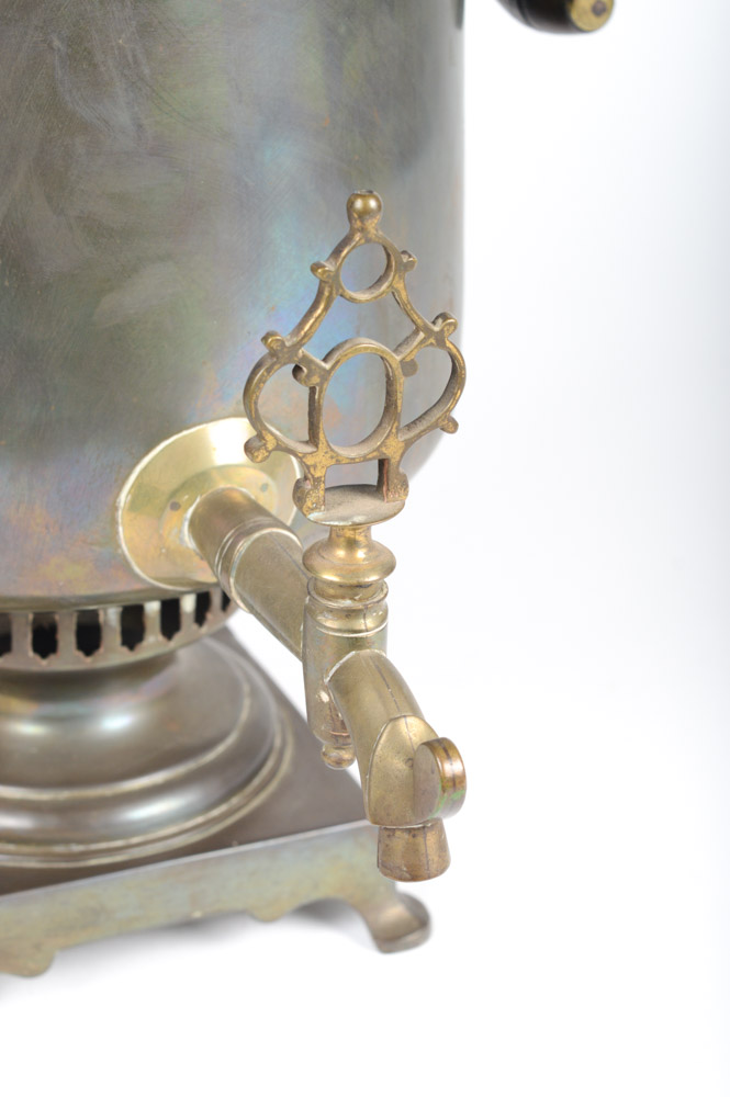 1859 Russian Brass Samovar