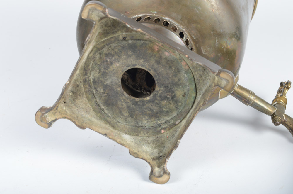 1859 Russian Brass Samovar