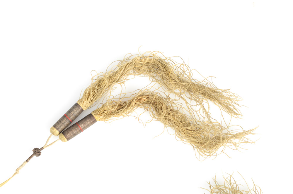 Antique Chinese Embroidered Silk Purse