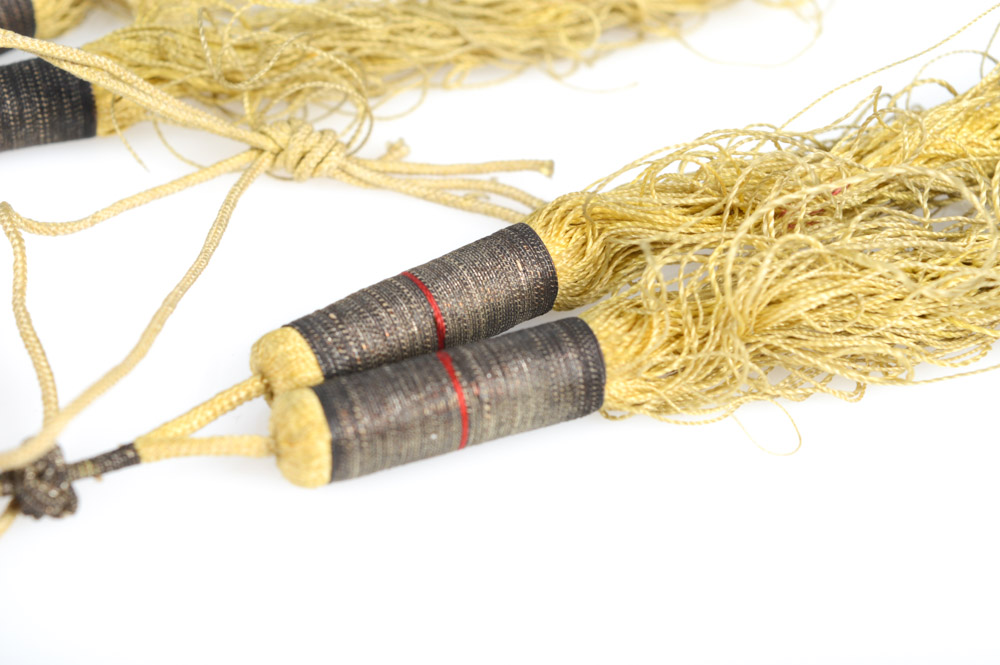 Antique Chinese Embroidered Silk Purse