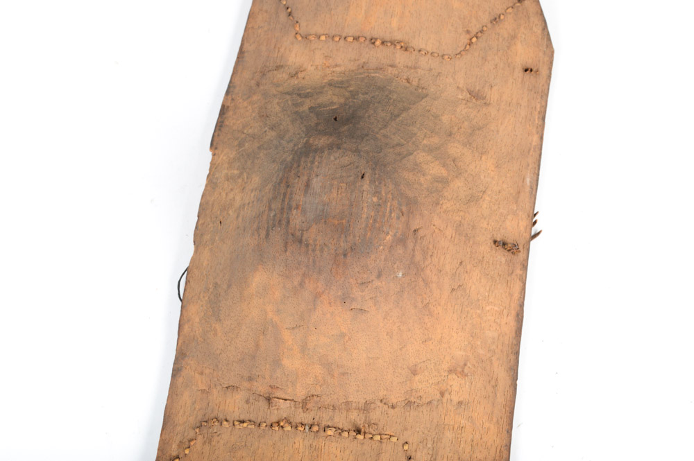 Antique African Shield Grip Board