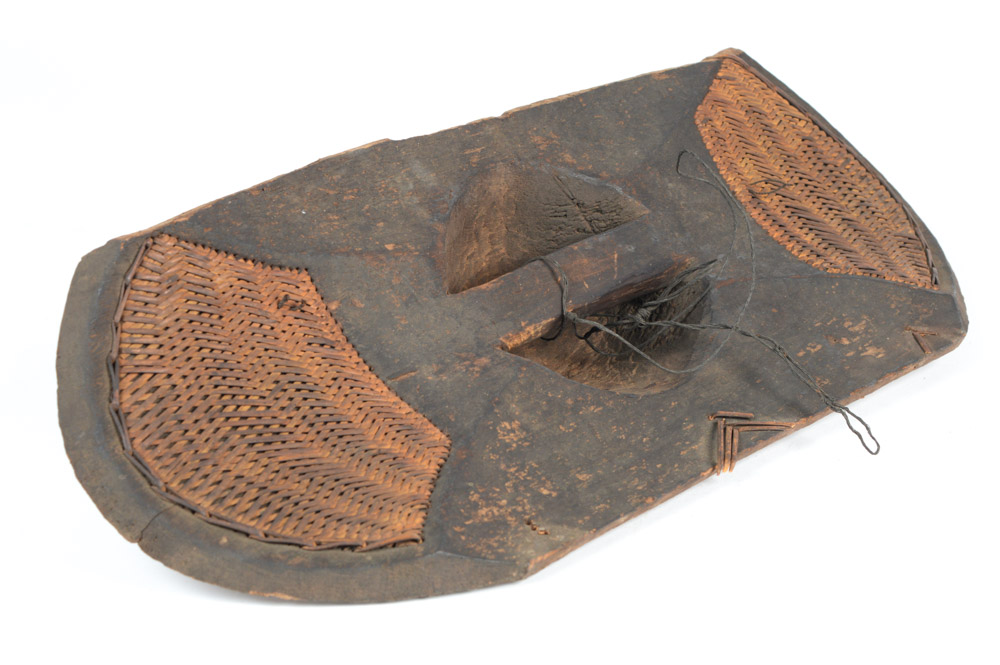 Antique African Shield Grip Board