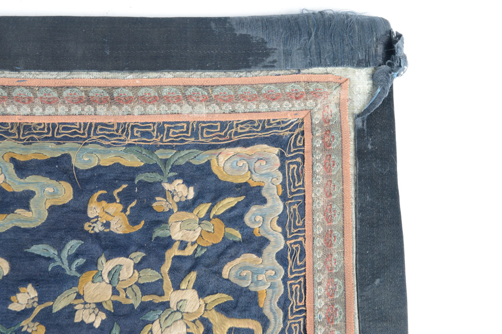 Antique Chinese Embroidered Rank Badge