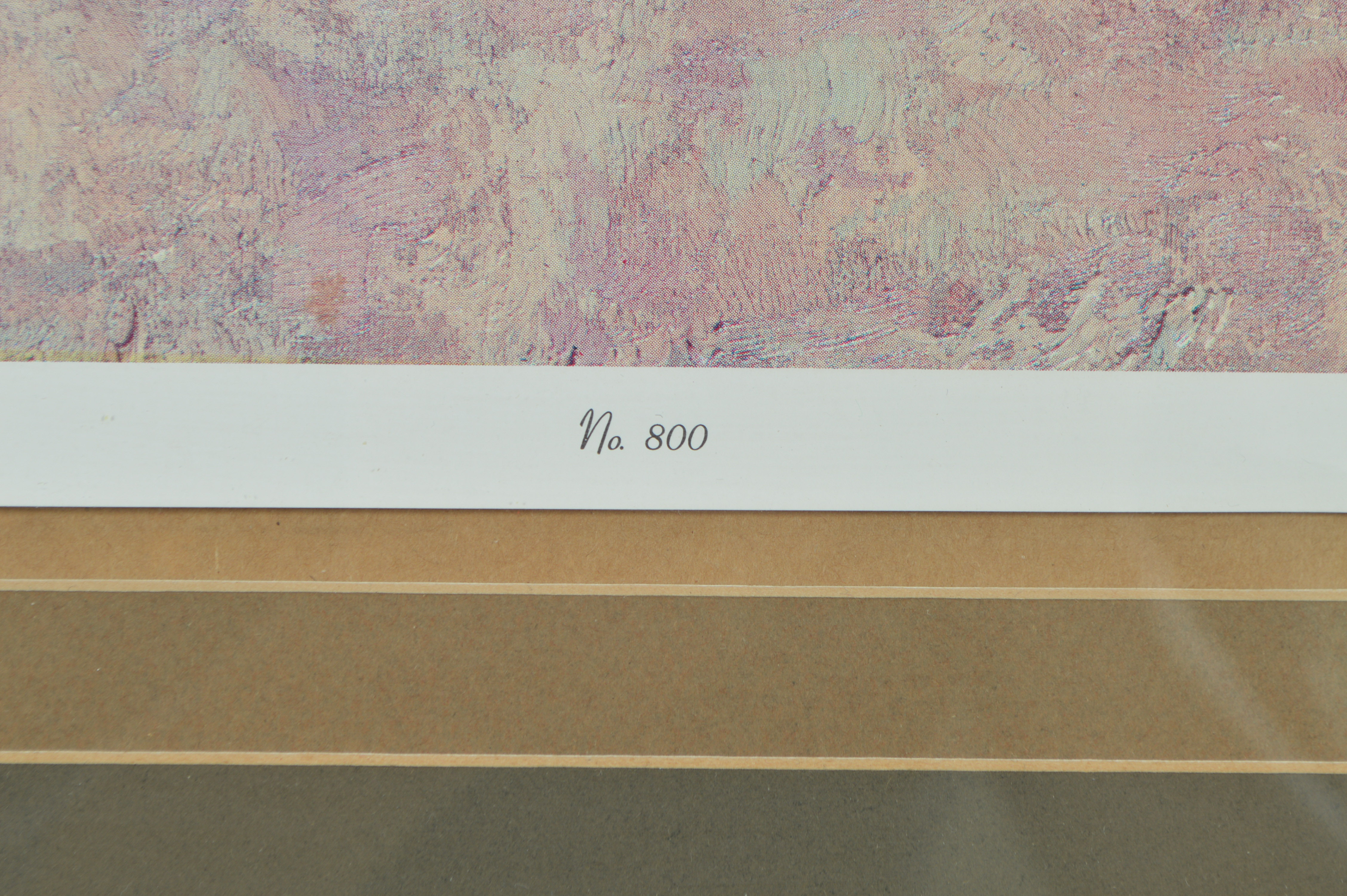 Frederic Remington Offset Lithograph "The Signal (If Skulls Could Speak)"