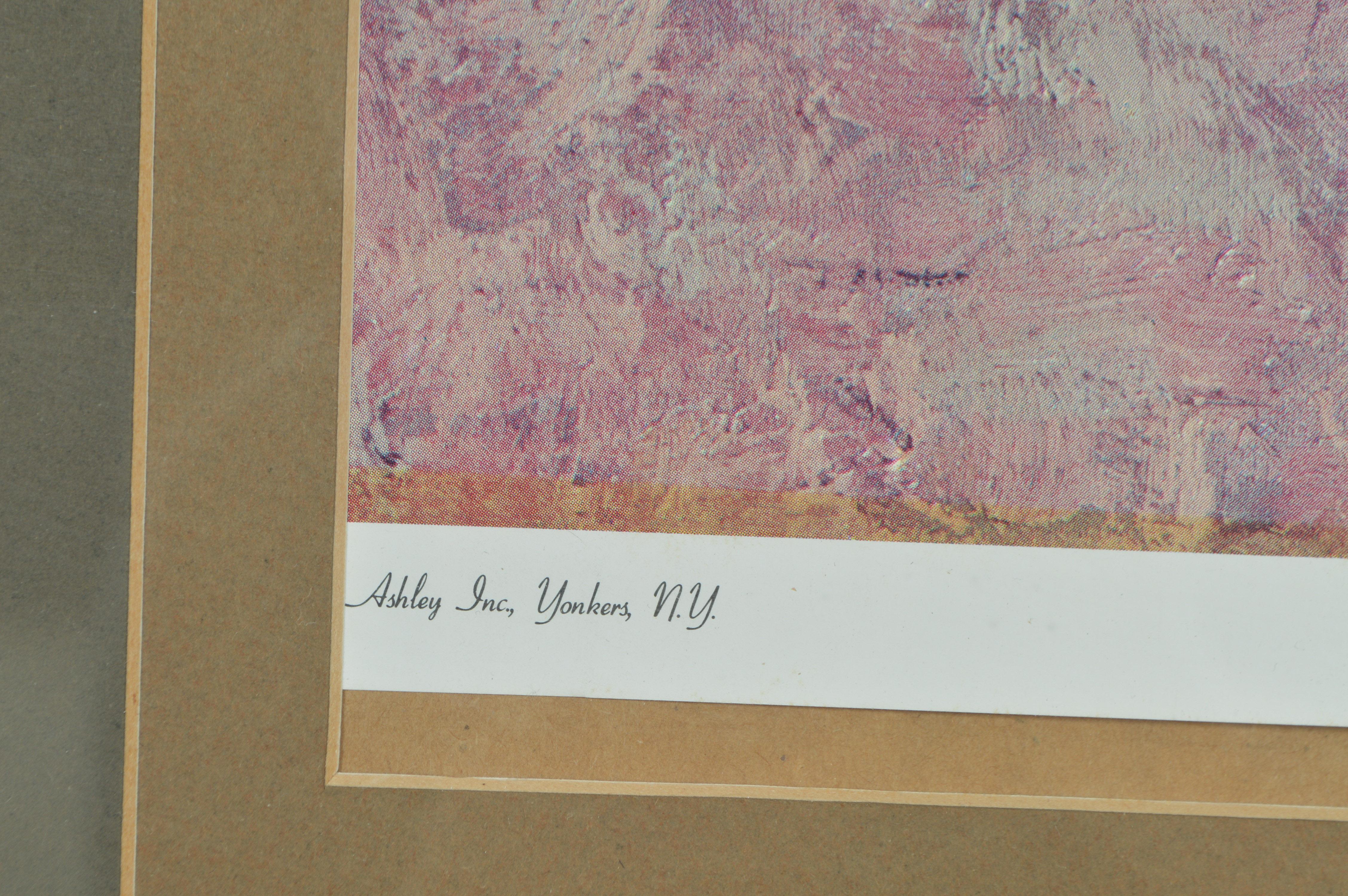 Frederic Remington Offset Lithograph "The Signal (If Skulls Could Speak)"