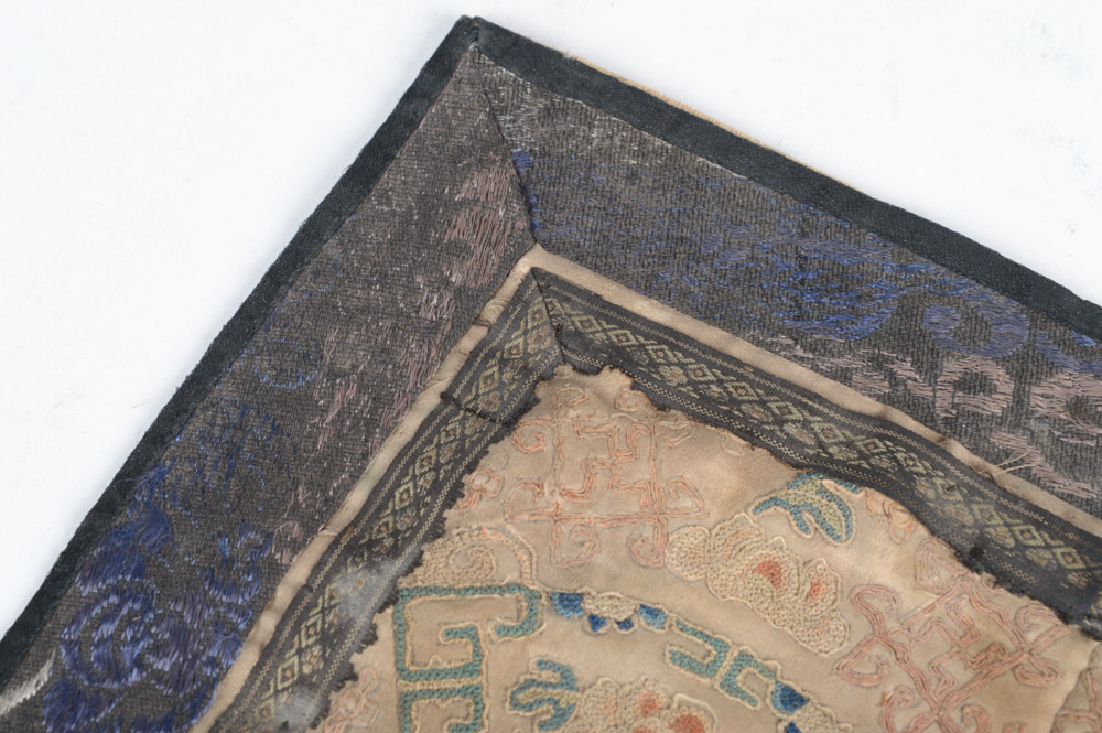 Antique Chinese Silk Embroidery Panel