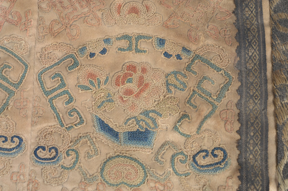 Antique Chinese Silk Embroidery Panel