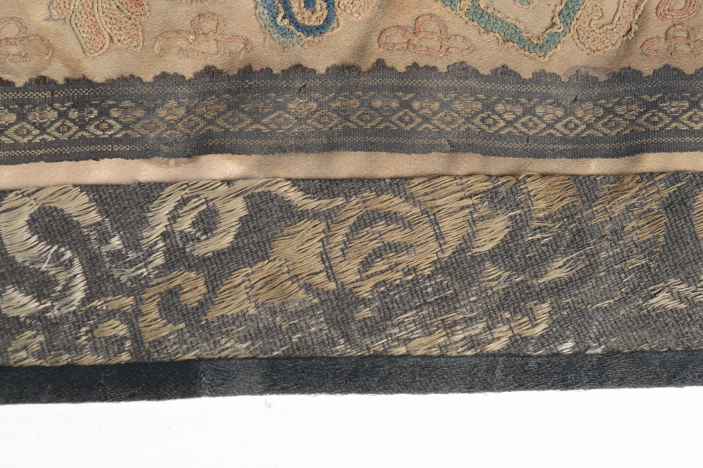 Antique Chinese Silk Embroidery Panel