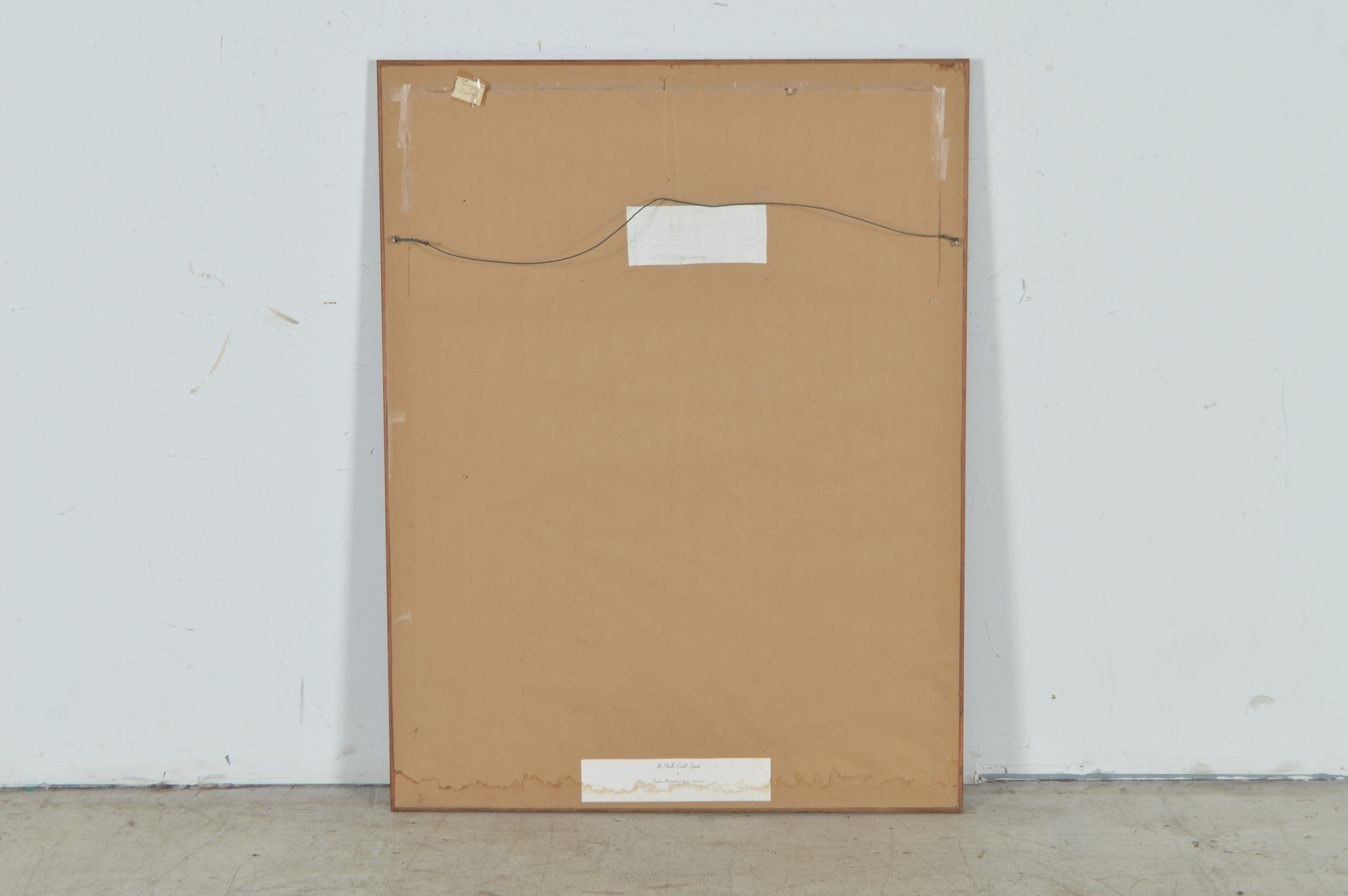 Frederic Remington Offset Lithograph "The Signal (If Skulls Could Speak)"