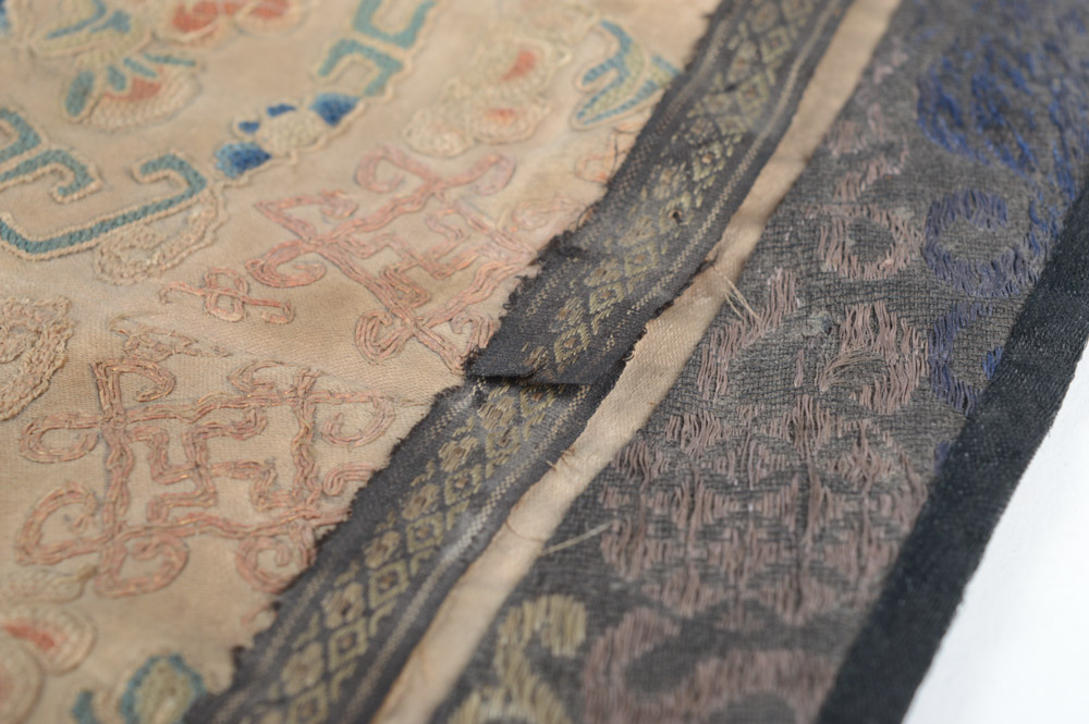 Antique Chinese Silk Embroidery Panel