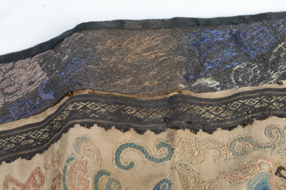 Antique Chinese Silk Embroidery Panel