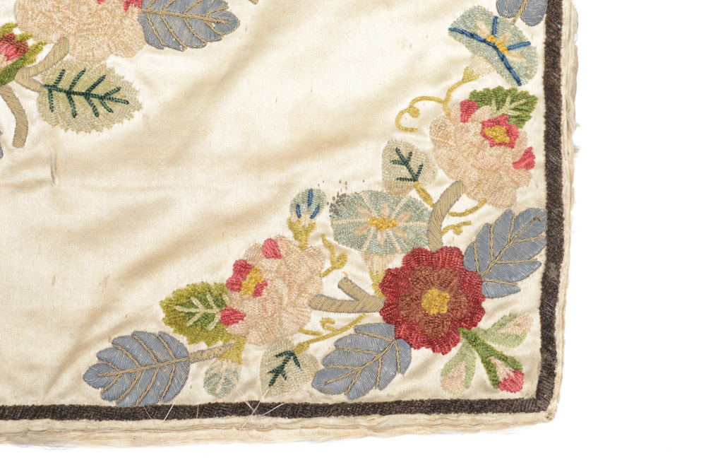 Antique Mexican Needlework Chalice Veil