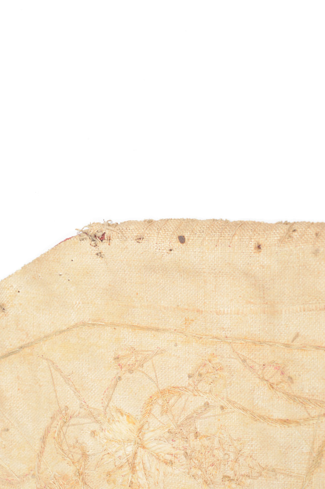 Antique Mexican Beaded Needlework Chalice Veil