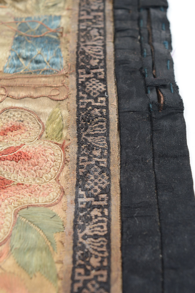 Antique Chinese Silk Embroidery Panel