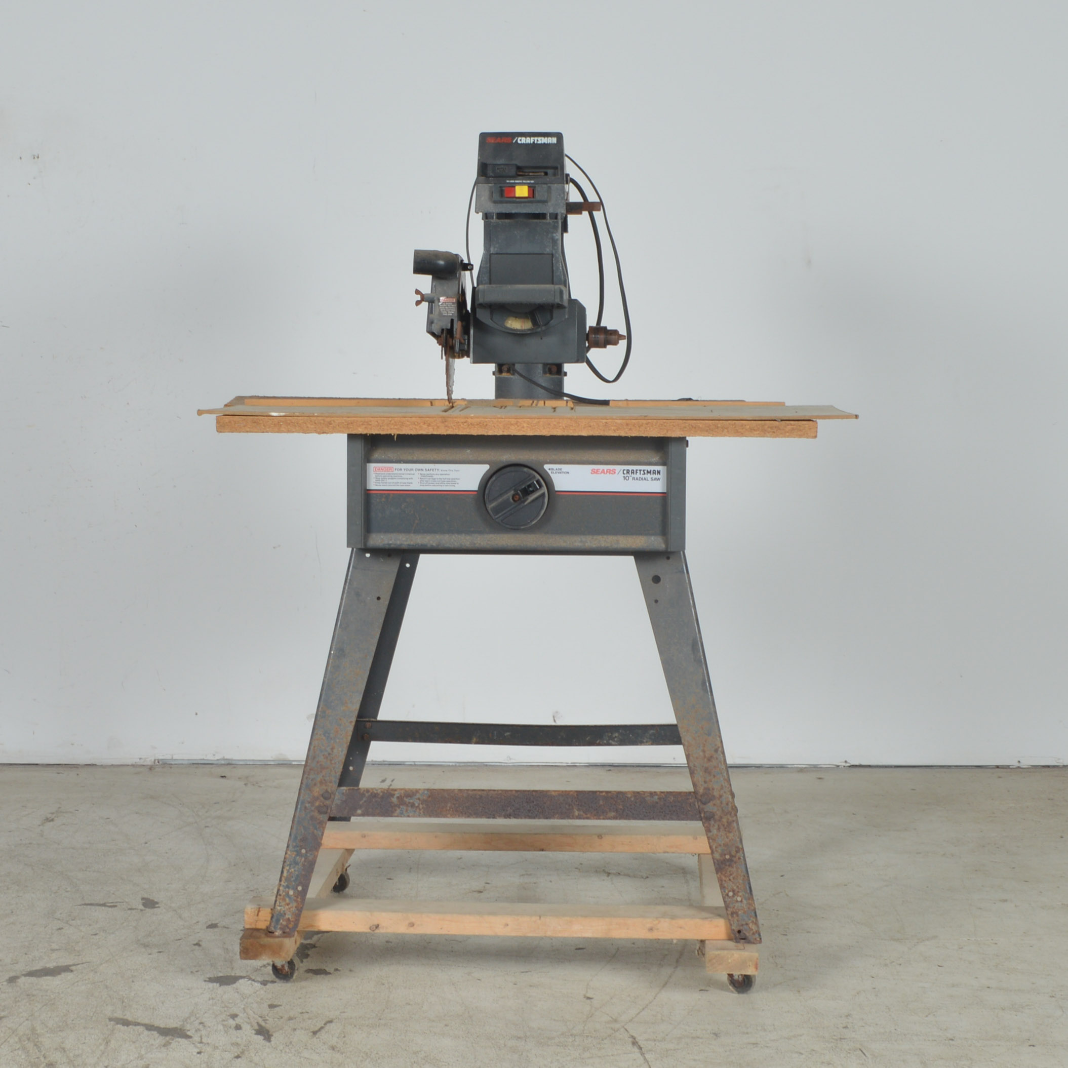 Sears-Craftsman 10" 2.5 HP Radial Saw on a Stand