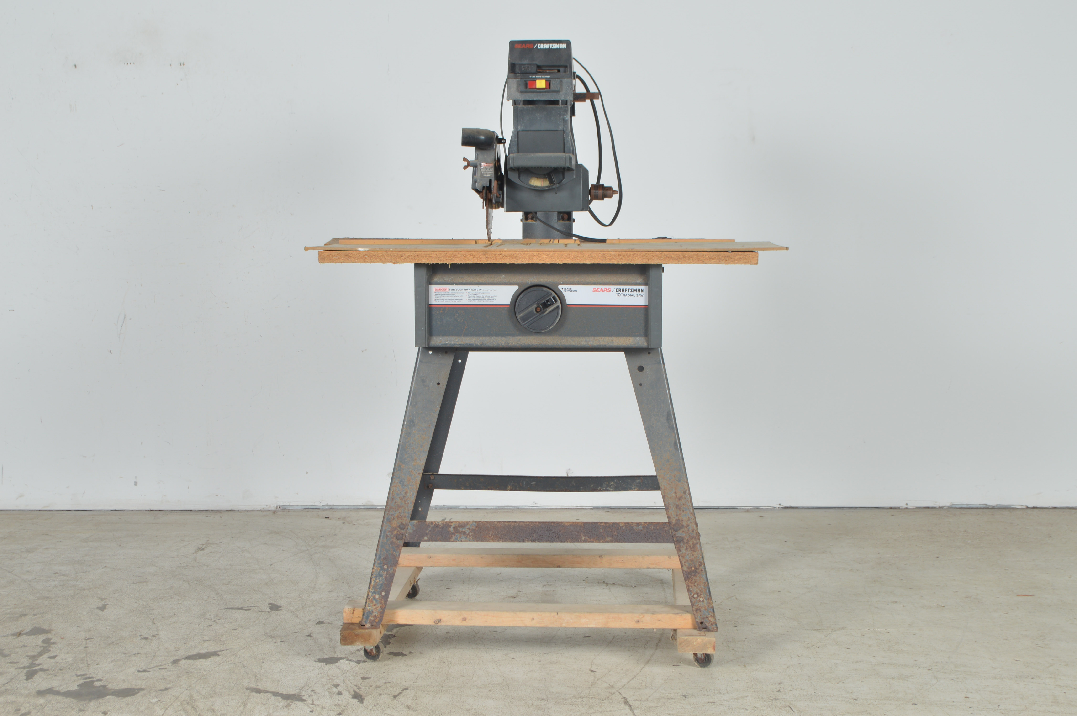 Sears-Craftsman 10" 2.5 HP Radial Saw on a Stand