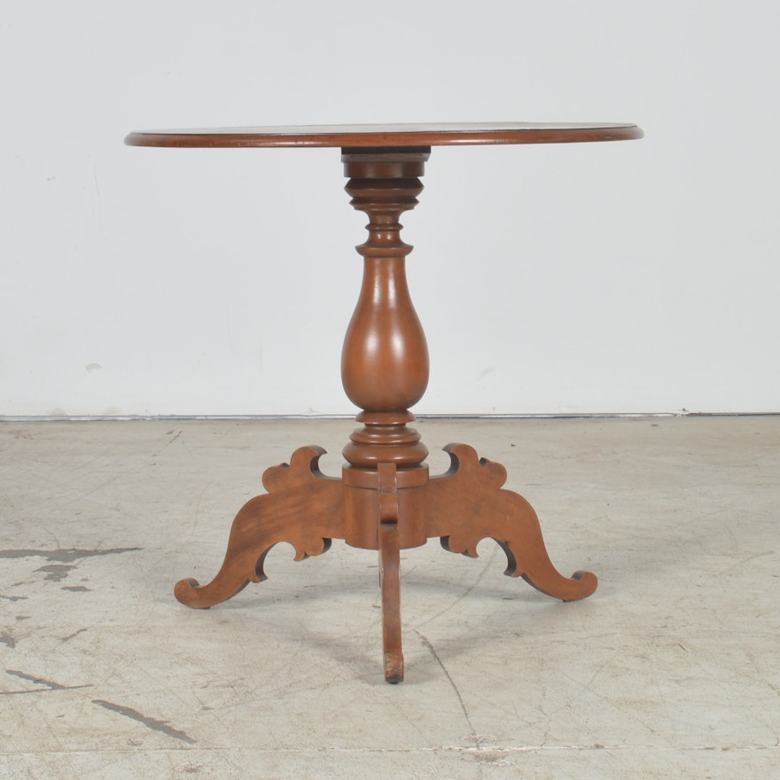 Antique Walnut Center Table Attributed to Jesse Head