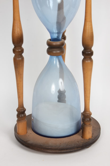 Handmade Blenko Hourglass