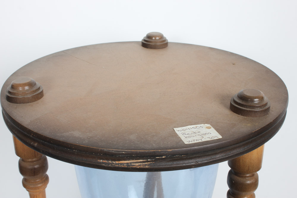 Handmade Blenko Hourglass