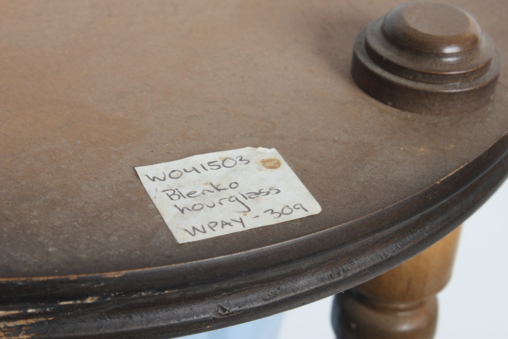 Handmade Blenko Hourglass