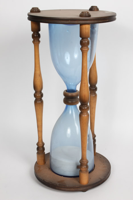 Handmade Blenko Hourglass