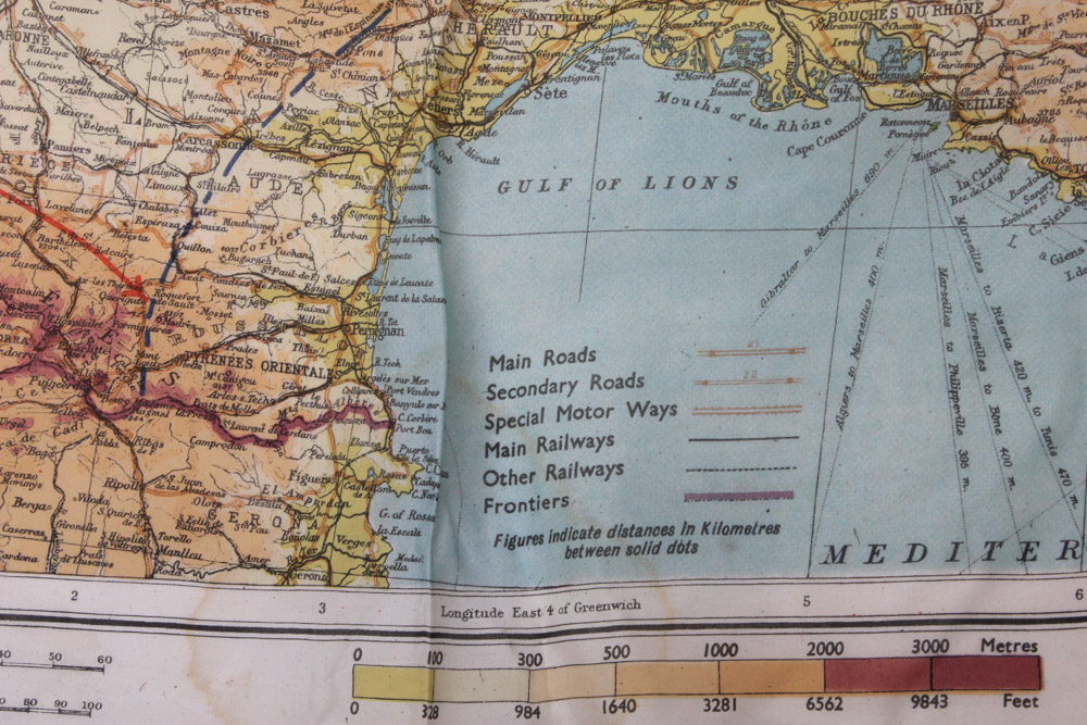 World War Two Silk Pilots Survivor Map