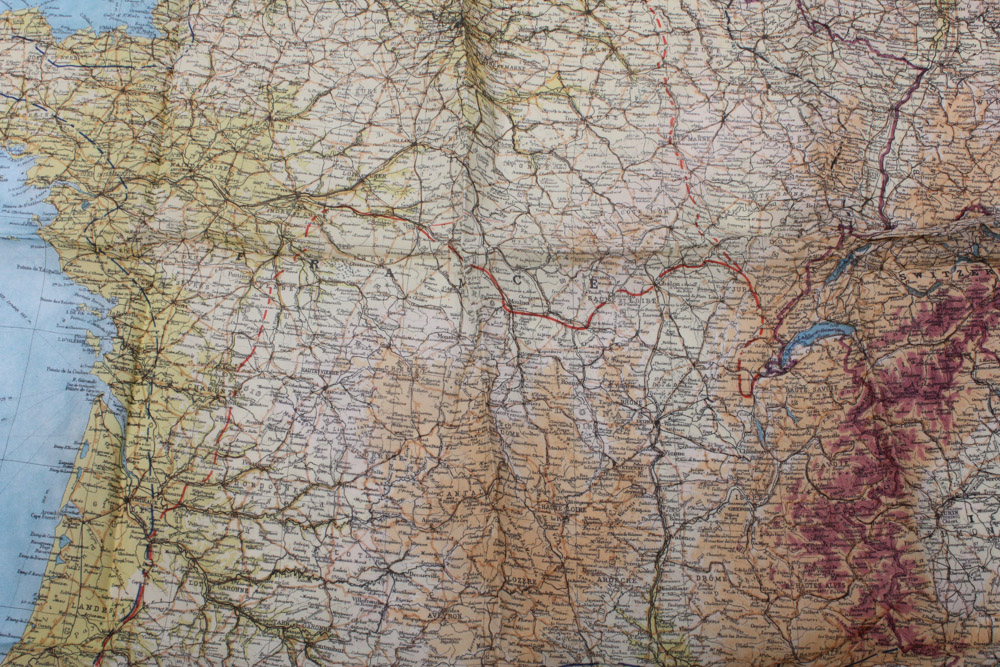 World War Two Silk Pilots Survivor Map