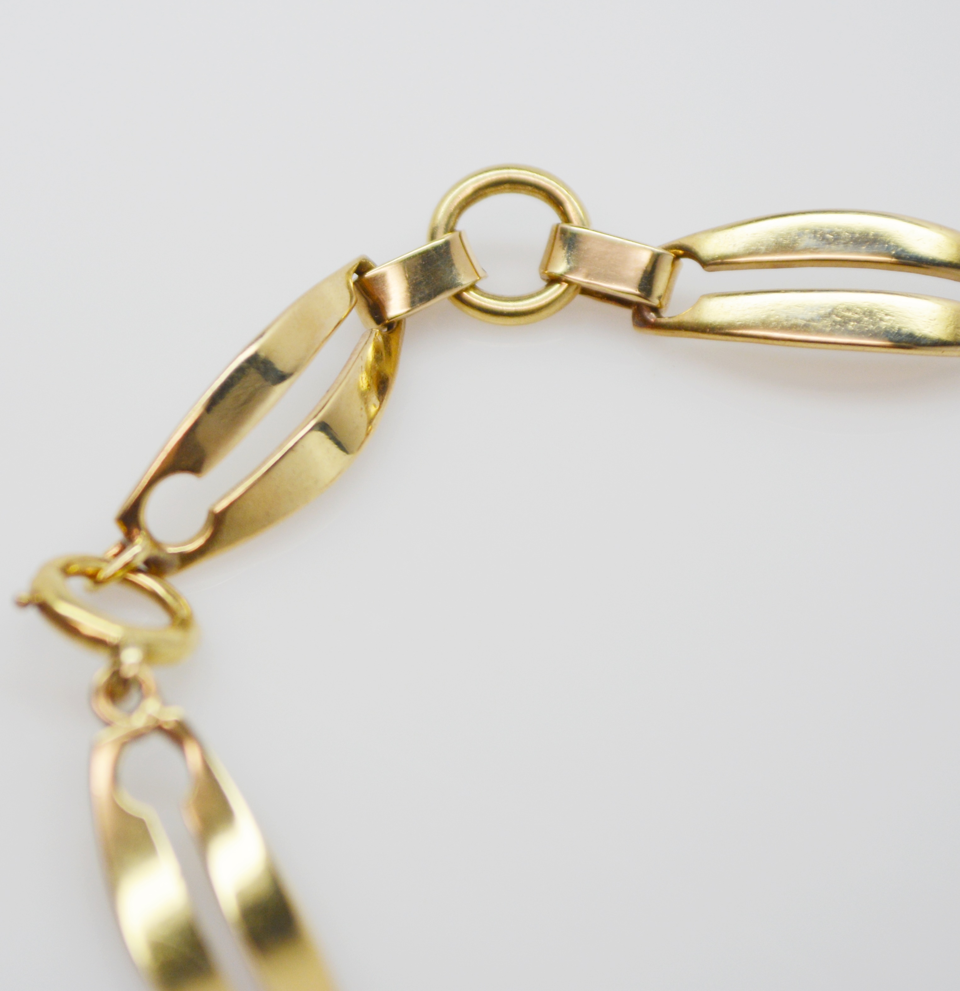 14K Yellow Gold Link Bracelet