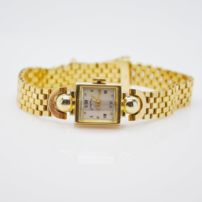 Retro Lady Elgin 14K Yellow Gold Watch