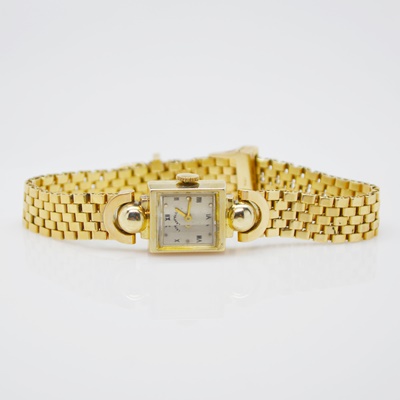 Retro Lady Elgin 14K Yellow Gold Watch