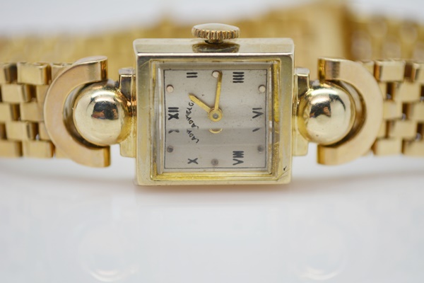 Retro Lady Elgin 14K Yellow Gold Watch