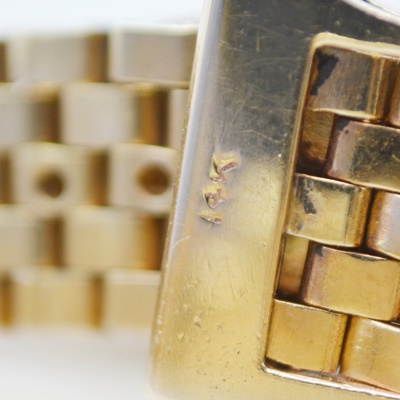 Retro Lady Elgin 14K Yellow Gold Watch