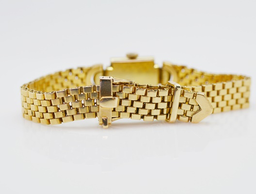 Retro Lady Elgin 14K Yellow Gold Watch