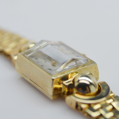 Retro Lady Elgin 14K Yellow Gold Watch