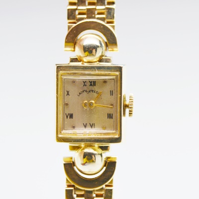 Retro Lady Elgin 14K Yellow Gold Watch