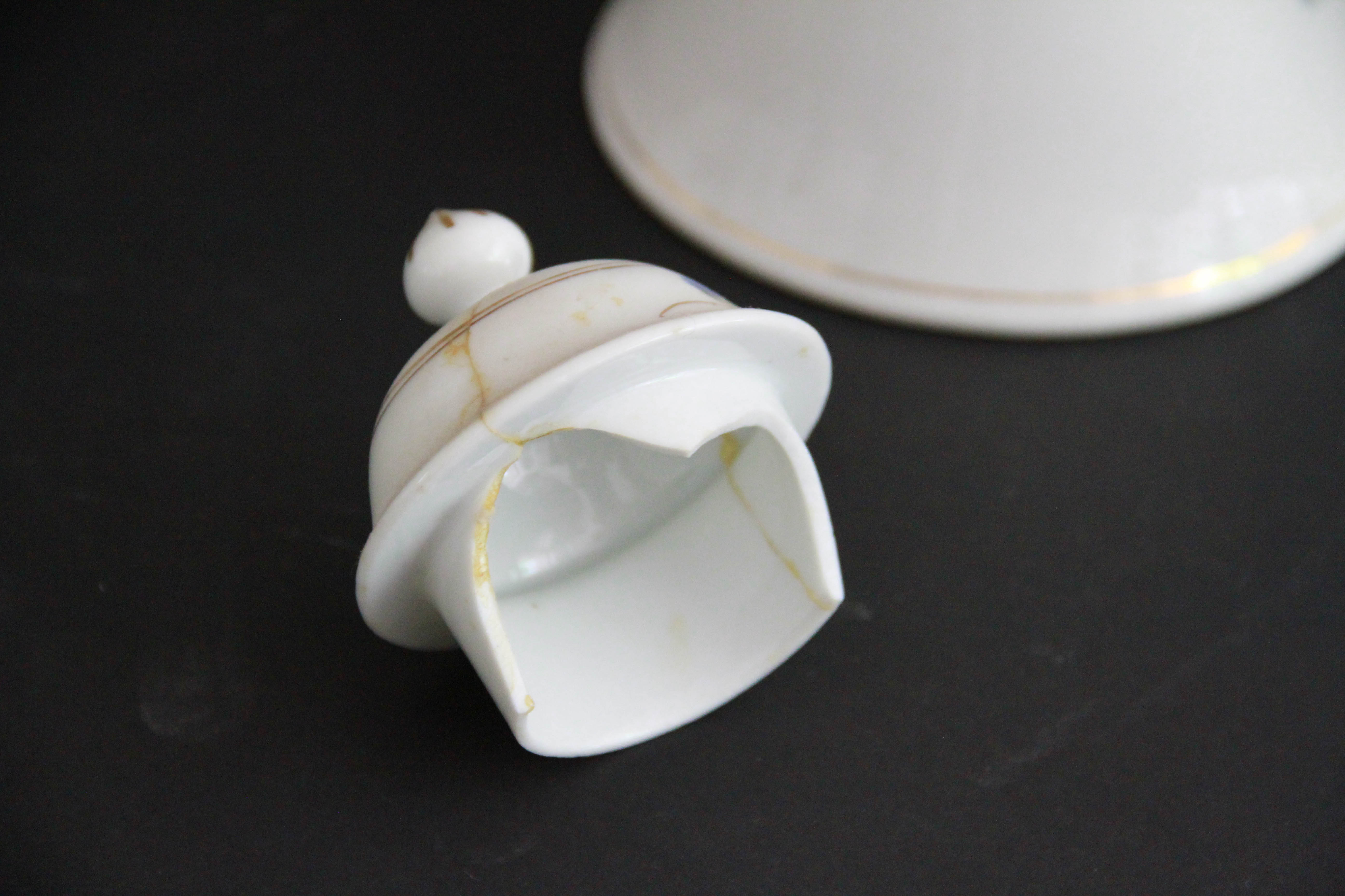 Floral Print China Featuring Nippon