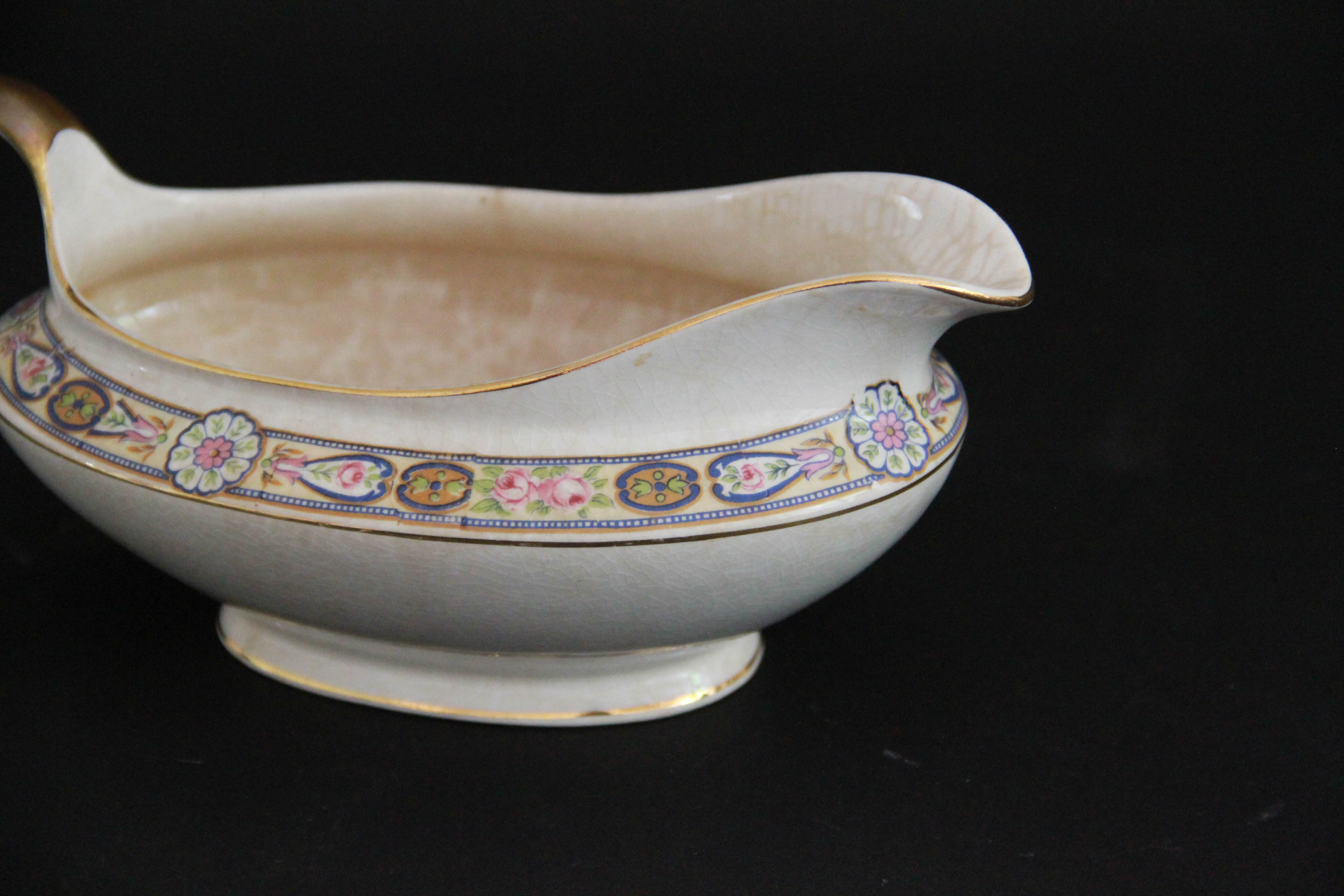 Floral Print China Featuring Nippon