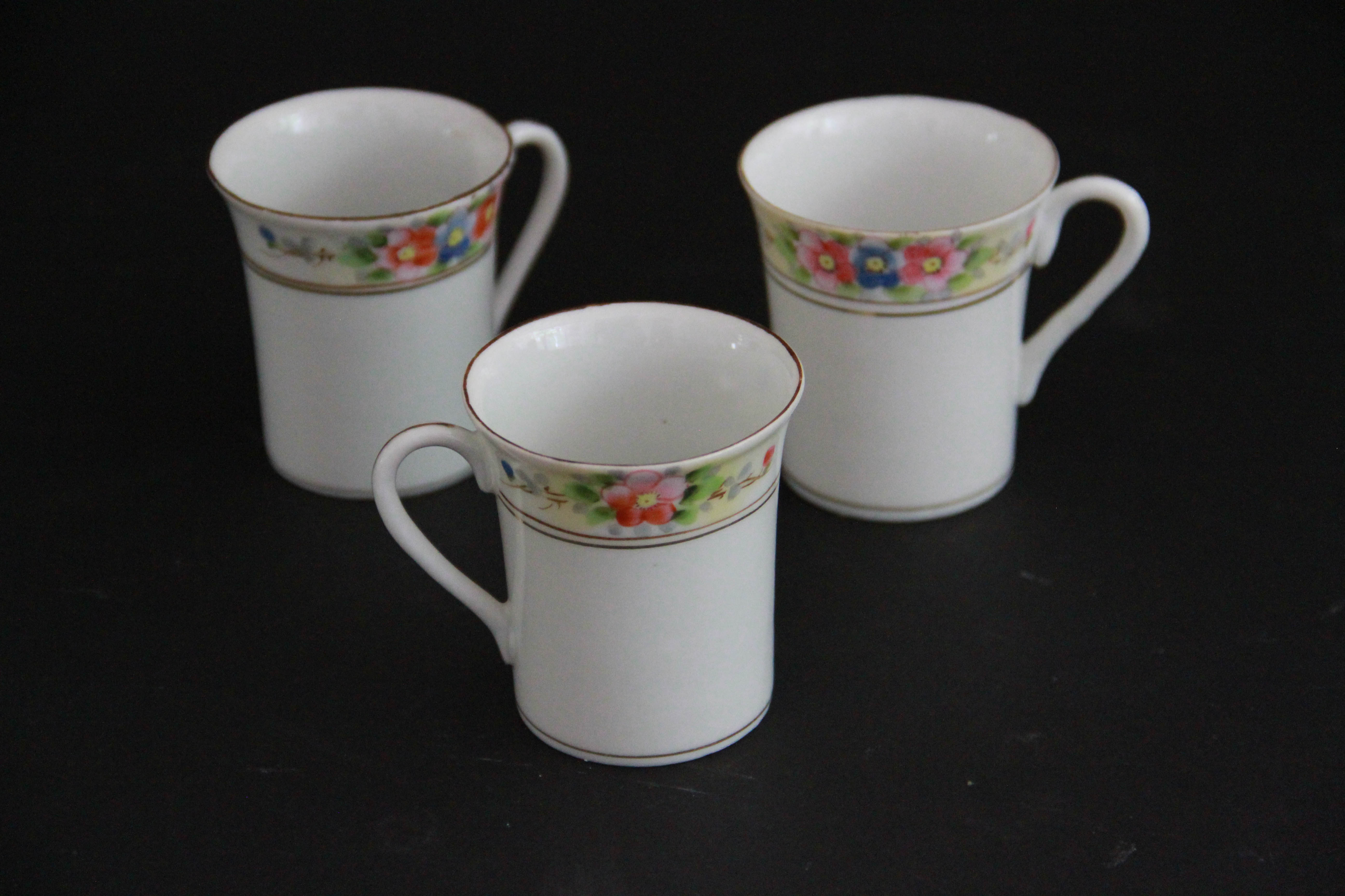 Floral Print China Featuring Nippon